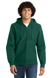 Sport-Tek Super Heavyweight Full-Zip Hooded Sweatshirt - Dark Green