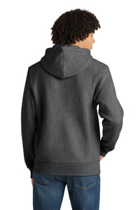 Sport-Tek Super Heavyweight Full-Zip Hooded Sweatshirt - Graphite Heather Back