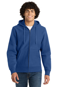 Sport-Tek Super Heavyweight Full-Zip Hooded Sweatshirt - Royal