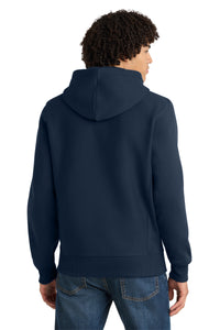 Sport-Tek Super Heavyweight Full-Zip Hooded Sweatshirt - True Navy Back