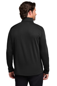Port Authority Smooth Fleece 1/4-Zip F804 - Deep Black Back