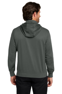 Port Authority Smooth Fleece Hooded Jacket F814 - Graphite Back
