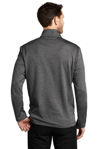 Port Authority  Collective Striated Fleece Jacket - Sterling Grey Heather Back