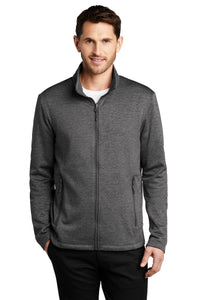 Port Authority  Collective Striated Fleece Jacket - Sterling Grey Heather