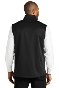 Port Authority Collective Smooth Fleece Vest F906 - Deep Black Back