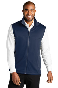 Port Authority Collective Smooth Fleece Vest F906 - River Blue Navy