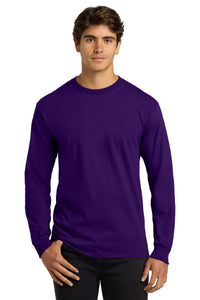 Gildan - Ultra Cotton 100% US Cotton Long Sleeve T-Shirt - Purple