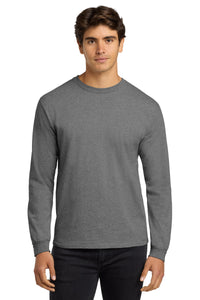 Gildan - Ultra Cotton 100% US Cotton Long Sleeve T-Shirt - Sport Grey