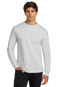 Gildan - Ultra Cotton 100% US Cotton Long Sleeve T-Shirt - White
