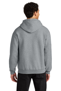 Jerzees Rugged Unisex Hooded Sweatshirt H12M - Athletic Heather Back