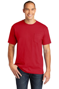 Gildan Hammer  Pocket T-Shirt - Sport Scarlet Red