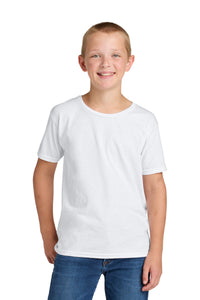 Jerzees Ultimate Youth Ring Spun T-Shirt IC46B - White