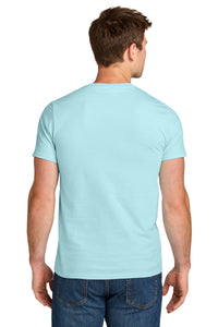 Jerzees Ultimate Unisex Ring Spun T-Shirt IC46M - Breezy Blue Back