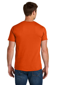 Jerzees Ultimate Unisex Ring Spun T-Shirt IC46M - Burnt Orange Back