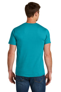 Jerzees Ultimate Unisex Ring Spun T-Shirt IC46M - California Blue Back
