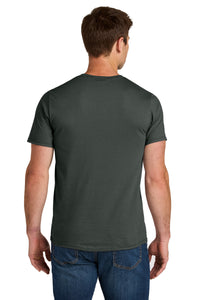 Jerzees Ultimate Unisex Ring Spun T-Shirt IC46M - Charcoal Grey Back