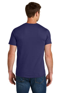 Jerzees Ultimate Unisex Ring Spun T-Shirt IC46M - Deep Purple Back