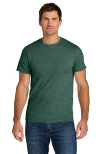 Jerzees Ultimate Unisex Ring Spun T-Shirt IC46M - Forest Green Heather