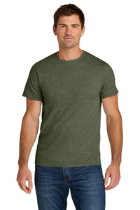 Jerzees Ultimate Unisex Ring Spun T-Shirt IC46M - Military Green Heather