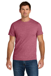 Jerzees Ultimate Unisex Ring Spun T-Shirt IC46M - Raspberry Heather