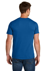 Jerzees Ultimate Unisex Ring Spun T-Shirt IC46M - Royal Back