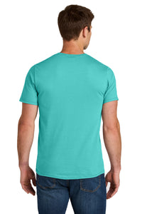 Jerzees Ultimate Unisex Ring Spun T-Shirt IC46M - Scuba Blue Back
