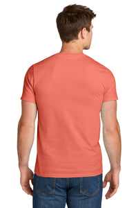 Jerzees Ultimate Unisex Ring Spun T-Shirt IC46M - Sunset Coral Back