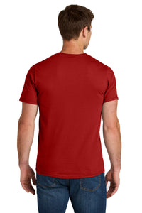 Jerzees Ultimate Unisex Ring Spun T-Shirt IC46M - True Red Back