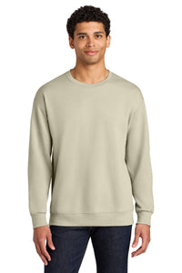 Jerzees Ultimate Unisex CVC Ring Spun Crewneck Sweatshirt IC48M - Putty