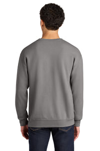 Jerzees Ultimate Unisex CVC Ring Spun Crewneck Sweatshirt IC48M - Rock Back