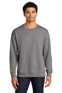 Jerzees Ultimate Unisex CVC Ring Spun Crewneck Sweatshirt IC48M - Rock