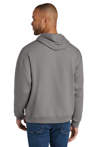 Jerzees Ultimate Unisex CVC Ring Spun Hooded Sweatshirt IC49M - Rock Back