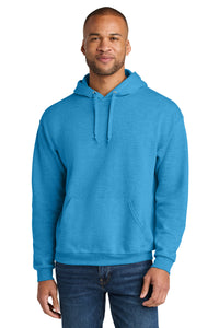 Jerzees Ultimate Unisex CVC Ring Spun Hooded Sweatshirt IC49M - Soul Blue Heather