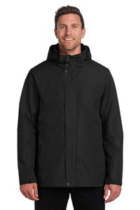 Port Authority All-Weather 3-in-1 Jacket J123 - Black