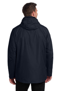 Port Authority All-Weather 3-in-1 Jacket J123 - River Blue Navy Back