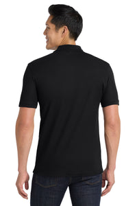 Port Authority Core Classic Pique Pocket Polo - Deep Black Back