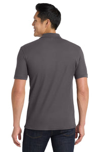 Port Authority Core Classic Pique Pocket Polo - Graphite Back