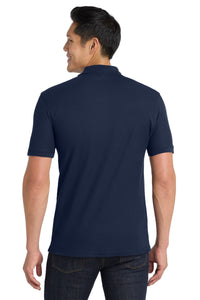 Port Authority Core Classic Pique Pocket Polo - River Blue Navy Back