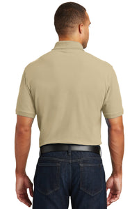 Port Authority Core Classic Pique Pocket Polo - Wheat Back