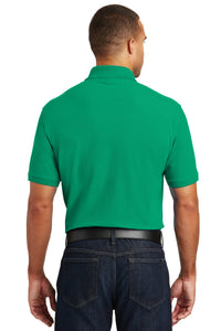 Port Authority Core Classic Pique Polo - Bright Kelly Green Back