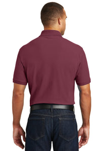 Port Authority Core Classic Pique Polo - Burgundy Back