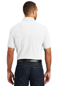 Port Authority Core Classic Pique Polo - White Back