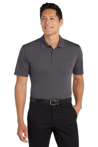 Port Authority Dry Zone UV Micro-Mesh Pocket Polo - Graphite