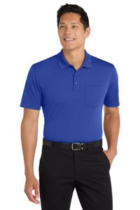 Port Authority Dry Zone UV Micro-Mesh Pocket Polo - True Royal