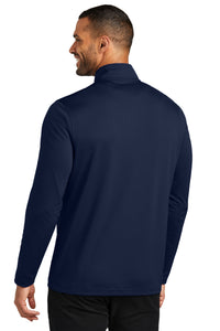 Port Authority Dry Zone UV Micro-Mesh 1/4-Zip K112 - River Blue Navy Back