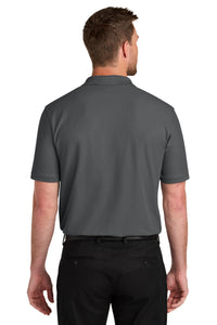 Port Authority Wearever Signature Pique Pocket Polo K200P - Storm Grey Back