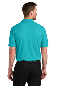 Port Authority Wearever Signature Pique Polo K200 - Aquamarine Back