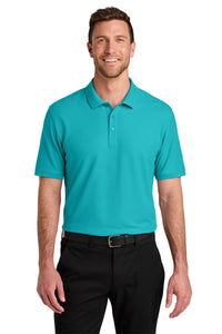 Port Authority Wearever Signature Pique Polo K200 - Aquamarine