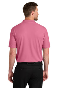 Port Authority Wearever Signature Pique Polo K200 - Awareness Pink Back