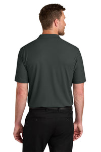 Port Authority Wearever Signature Pique Polo K200 - Grey Smoke Back